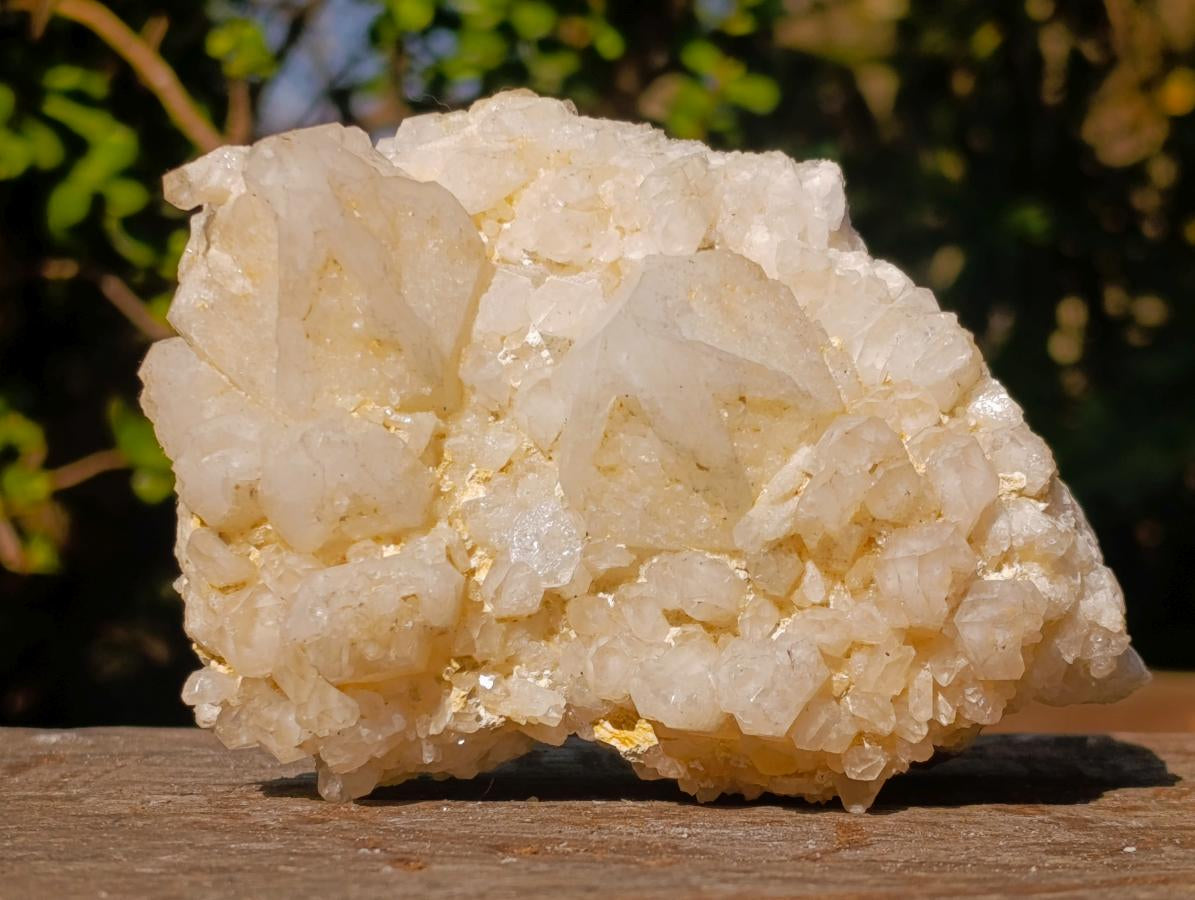 Natural "Love Star" Cascading Pineapple Quartz Crystal Cluster x 1 From Madagascar