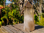 Polished Smokey Citrine Phantom Quartz Display Crystal x 1 From Anjozorobe, Madagascar
