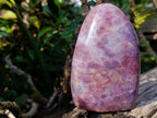 Polished Super Rare Lavender Rose Quartz Standing Display Piece x 1 From Ambatondrazaka, Madagascar