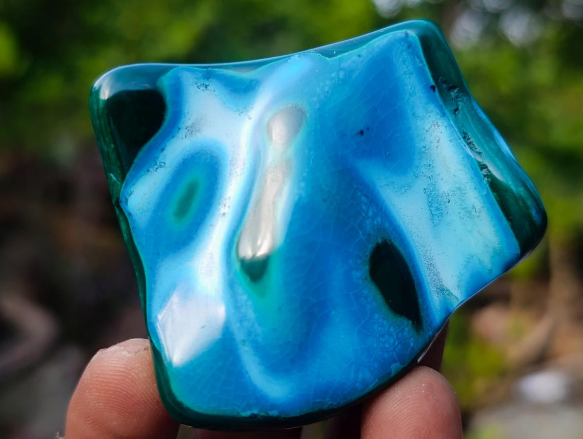 Polished Mix of African Gemstone Pieces Set of 12 x 1 From Southern Africa