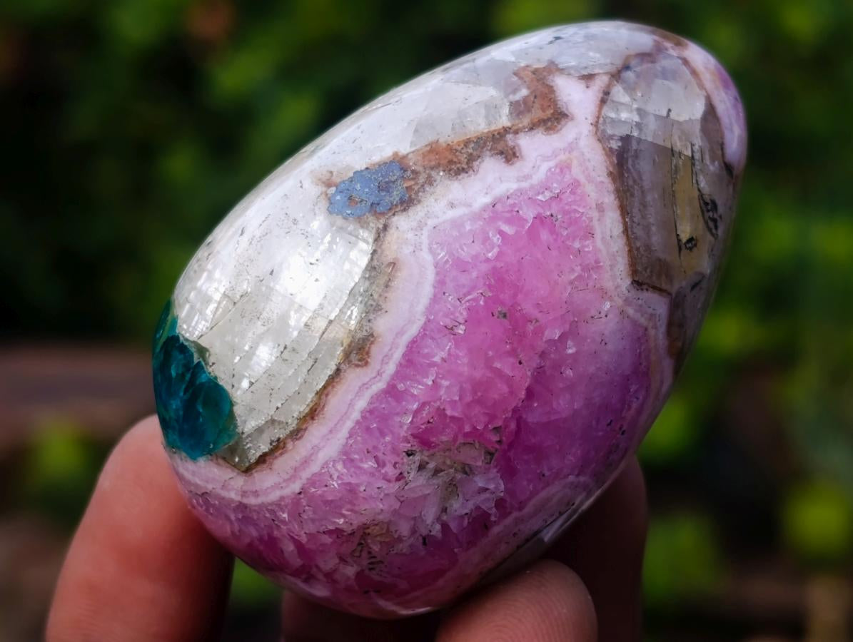 Polished Mix of African Gemstone Pieces Set of 12 x 1 From Southern Africa