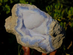 Natural Large Botryoidal Blue Lace Agate Specimen x 1 From Nsanje, Malawi