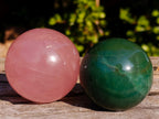 Polished Mix of African Gemstone Spheres Set of 6 x 1 From Southern Africa