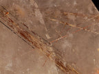 Polished Large Copper and Black Rutilated Quartz Display Crystal x 1 From Madagascar