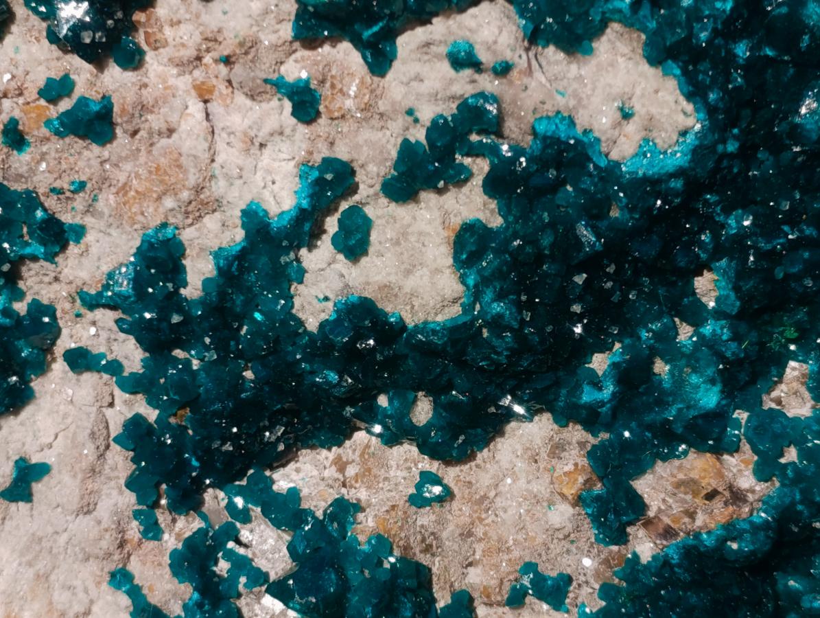 Natural XXL Dioptase Specimen on a Dolomite Matrix x 1 From Likasi, Congo