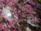 Polished Large Rubellite Pink Tourmaline Sphere in Smokey Quartz and Feldspar Schist x 1 From Madagascar