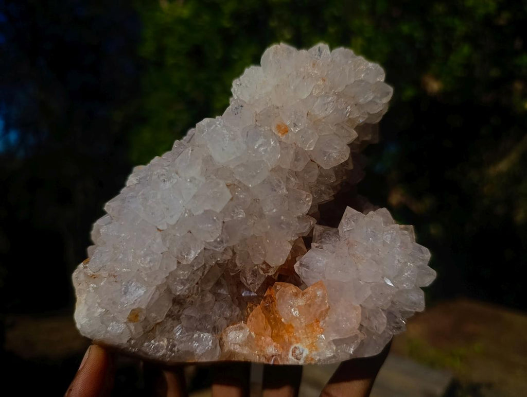 Polished and Natural Large Crystalline Ball Agate Cluster x 1 From Maintirano, Madagascar