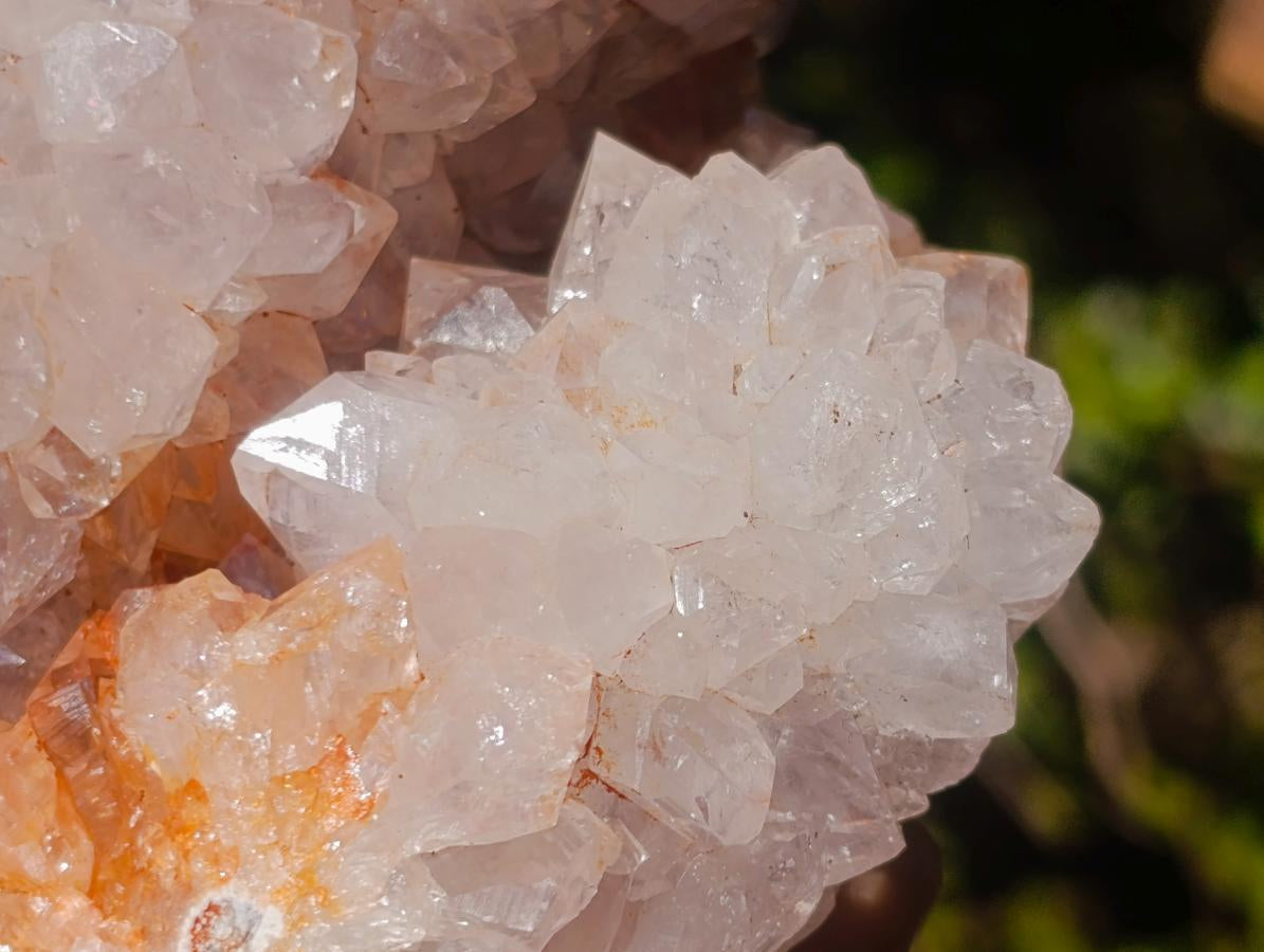 Polished and Natural Large Crystalline Ball Agate Cluster x 1 From Maintirano, Madagascar