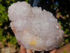 Polished and Natural Large Crystalline Ball Agate Cluster x 1 From Maintirano, Madagascar