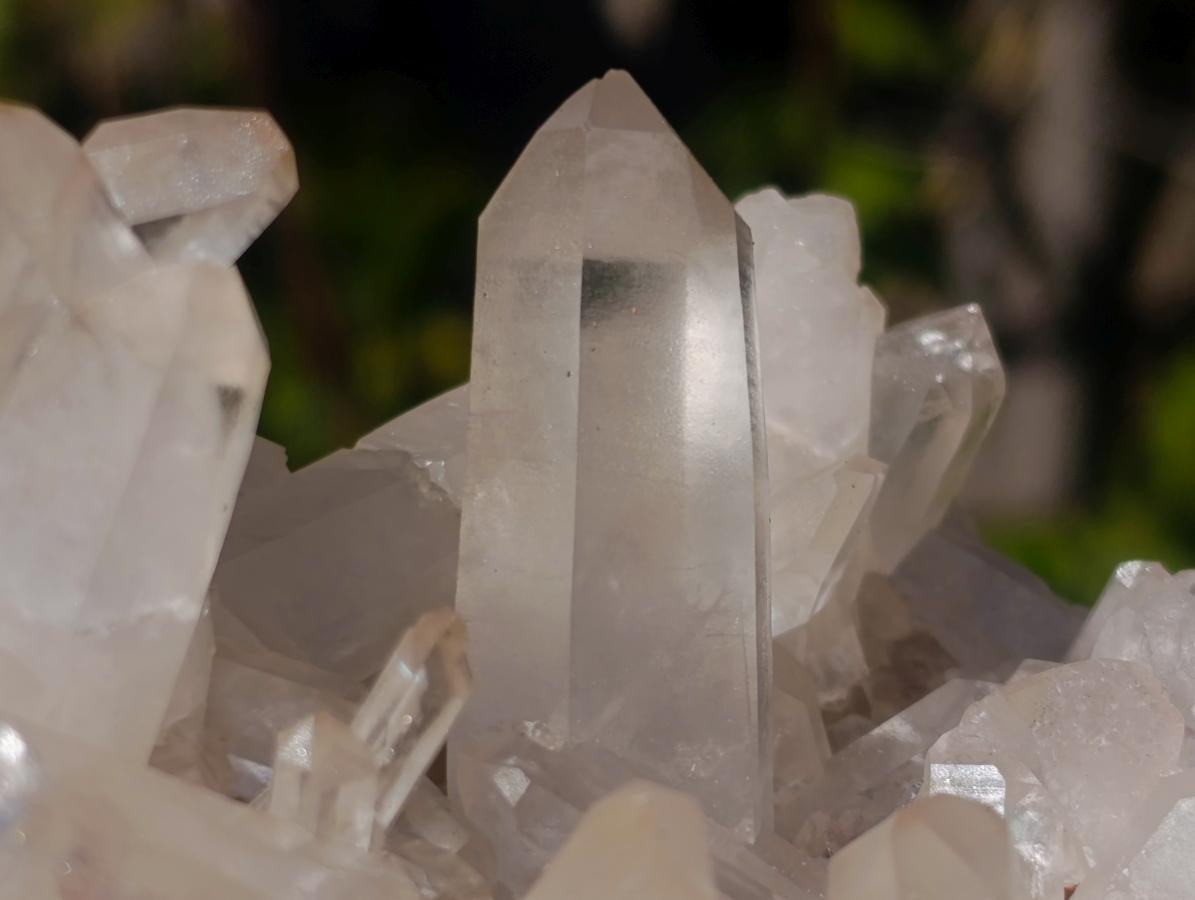 Natural Large Clear Malagasy Multi-Terminated Quartz Crystal Cluster x 1 From Ambatofinandrahana, Madagascar
