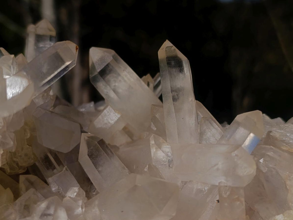 Natural Large Clear Malagasy Multi-Terminated Quartz Crystal Cluster x 1 From Ambatofinandrahana, Madagascar