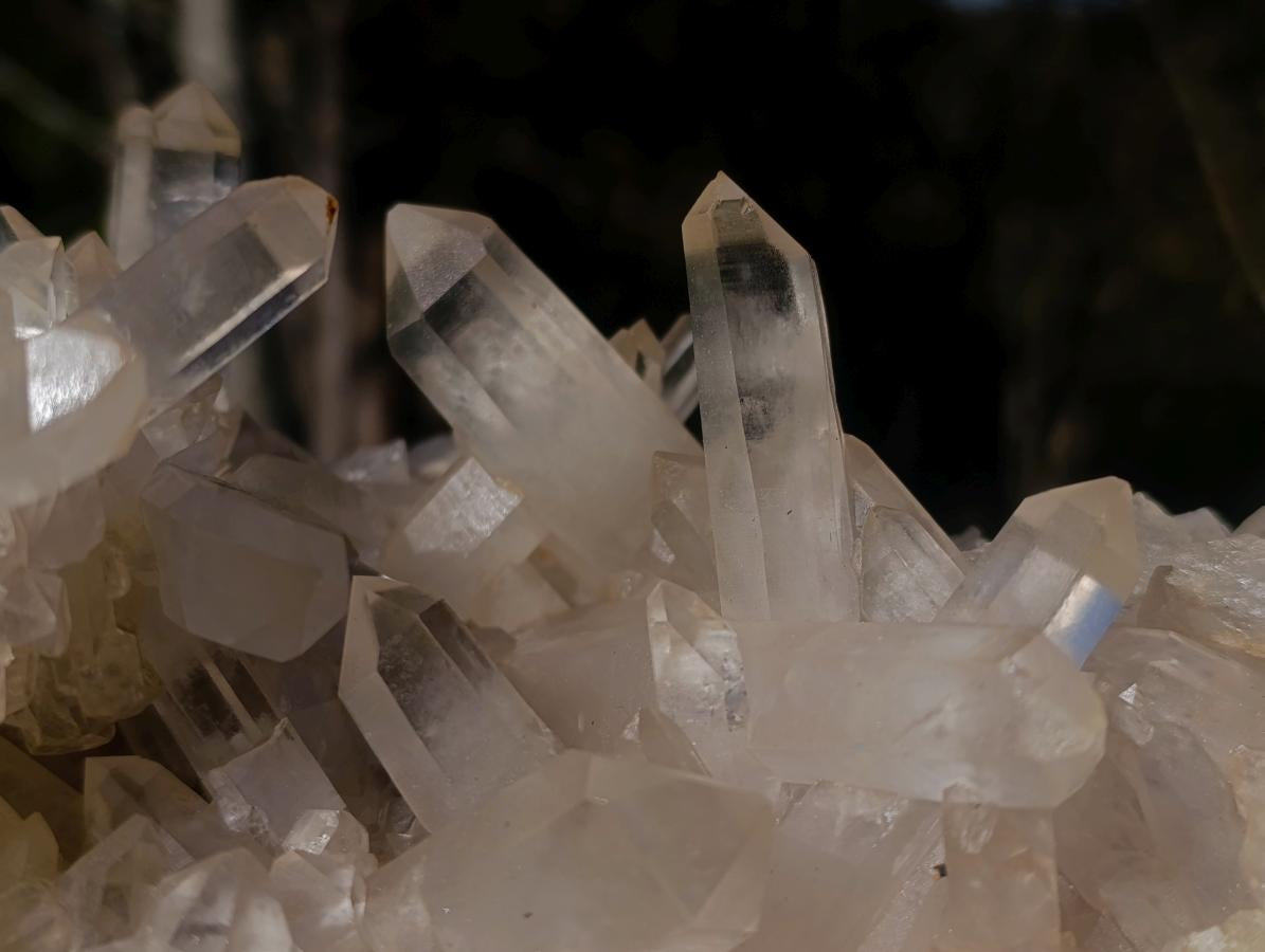 Natural Large Clear Malagasy Multi-Terminated Quartz Crystal Cluster x 1 From Ambatofinandrahana, Madagascar