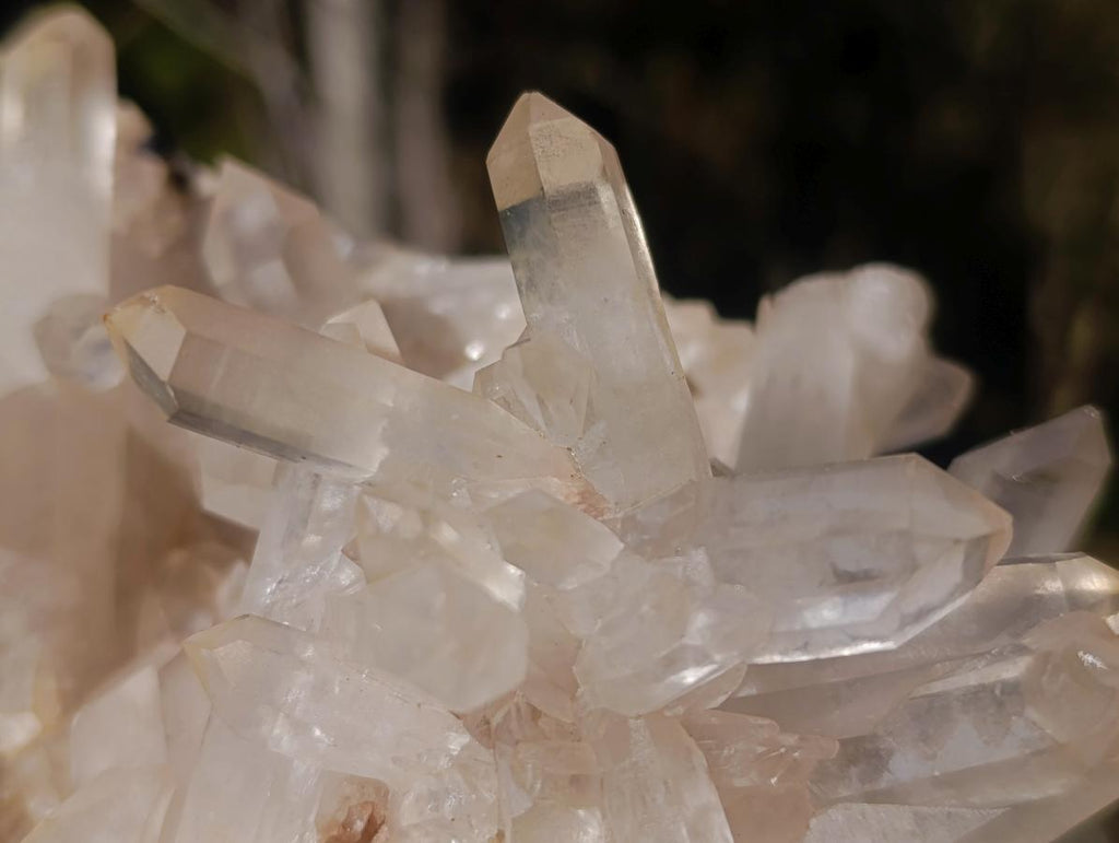 Natural Large Clear Malagasy Multi-Terminated Quartz Crystal Cluster x 1 From Ambatofinandrahana, Madagascar