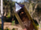 Polished Smokey Quartz Display Crystal x 1 From Anjozorobe, Madagascar