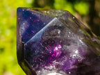 Polished Smokey Amethyst Window Crystal x 1 From Akansobe, Madagascar