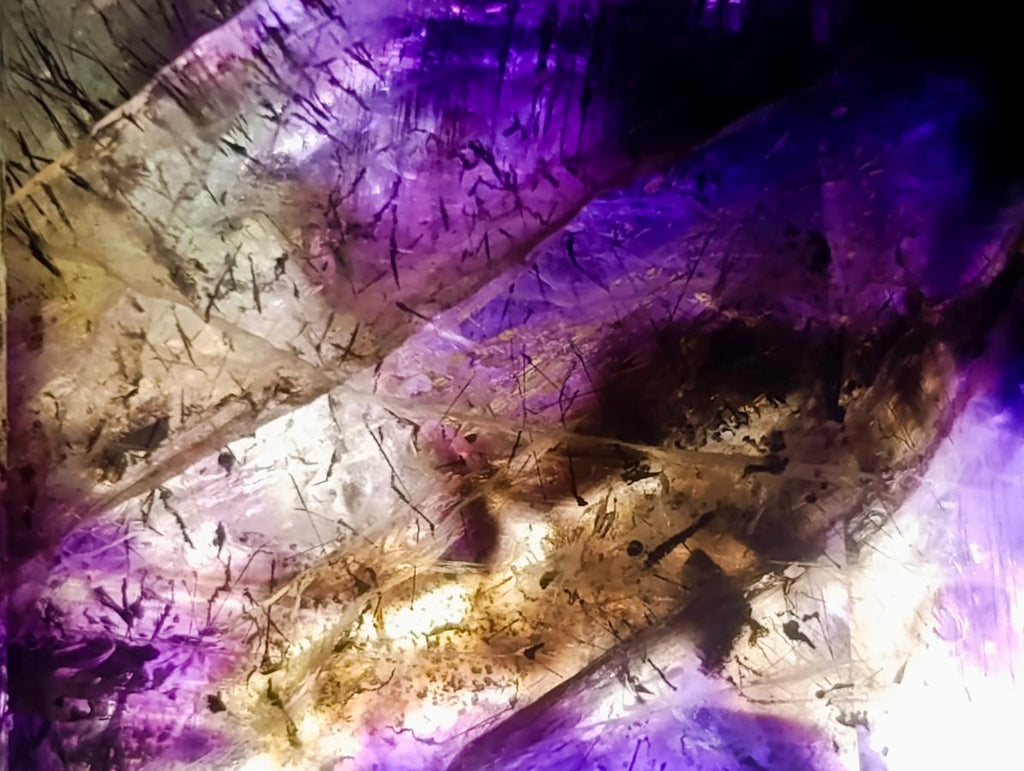 Polished Smokey Amethyst Window Crystal x 1 From Akansobe, Madagascar