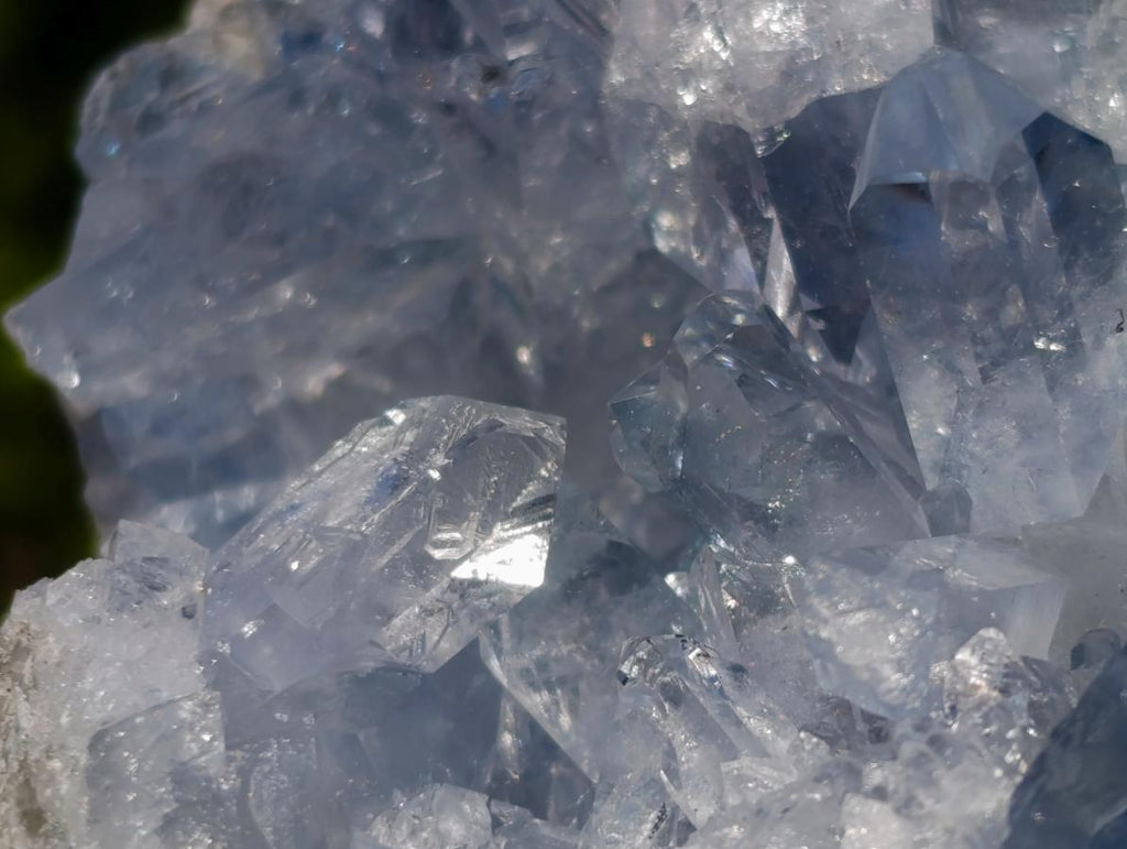 Natural Blue Celestite Vug Specimen x 1 From Sakoany Madagascar