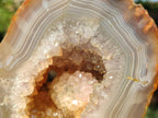 Polished Banded Agate Standing Display Piece x 1 From Maintirano, Madagascar
