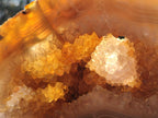 Polished Banded Agate Standing Display Piece x 1 From Maintirano, Madagascar