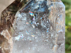 Polished Large Black Cloud Smokey Morion Window Quartz Display Crystal x 1 From Akansobe, Madagascar