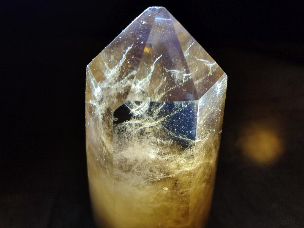 Polished Rare Large Smokey Citrine Display Crystal x 1 From Anjozorobe, Madagascar