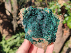 Natural Cabinet Size Crystalline Malachite Specimen x 1 From Tenke Fungurume, Congo