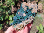 Natural Cabinet Size Crystalline Malachite Specimen x 1 From Tenke Fungurume, Congo