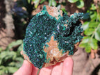 Natural Sparkling Crystalline Malachite Specimen x 1 From Tenke Fungurume, Congo