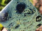Polished Stromatolite "Kambamba Jasper" Cube x 1 From Mahajanga, Madagascar