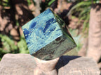 Polished Stromatolite "Kambamba Jasper" Cube x 1 From Mahajanga, Madagascar