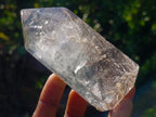 Polished Clear Window Quartz Crystal x 1 From Akansobe, Madagascar