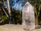 Polished Clear Window Quartz Crystal x 1 From Akansobe, Madagascar