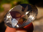 Polished Huge Faceted 150 Carat Optic Clear Smokey Quartz Stone x 1 From Madagascar