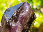 Polished Double Terminated Smokey Amethyst Window Crystal x 1 From Akansobe, Madagascar