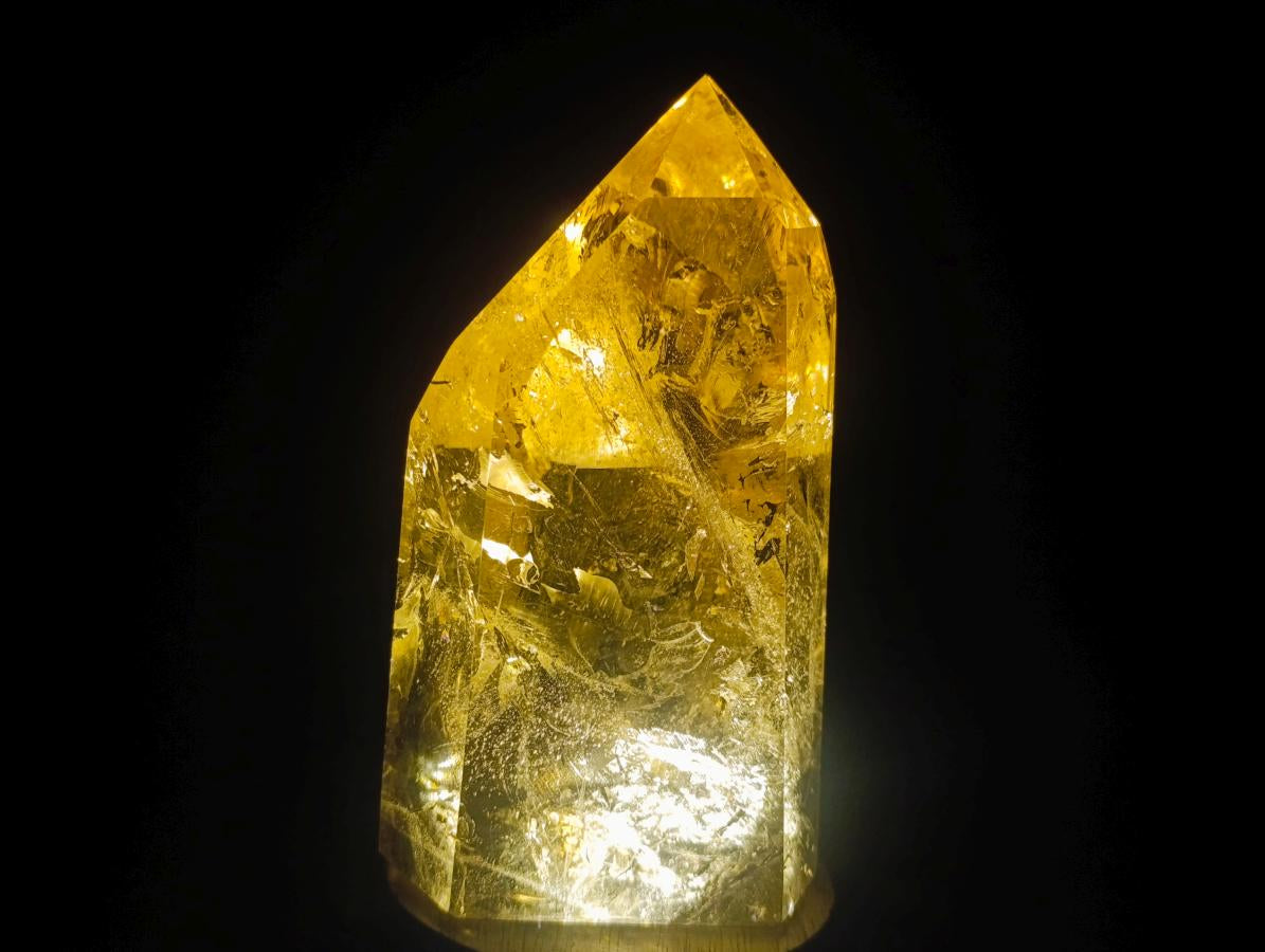 Polished Highly Reflective Large Smokey Quartz Display Crystal x 1 From Madagascar