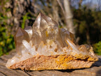 Polished Exquisite Smokey Citrine Crystal Cluster x 1 From Akansobe, Madagascar