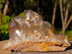 Polished Exquisite Smokey Citrine Crystal Cluster x 1 From Akansobe, Madagascar