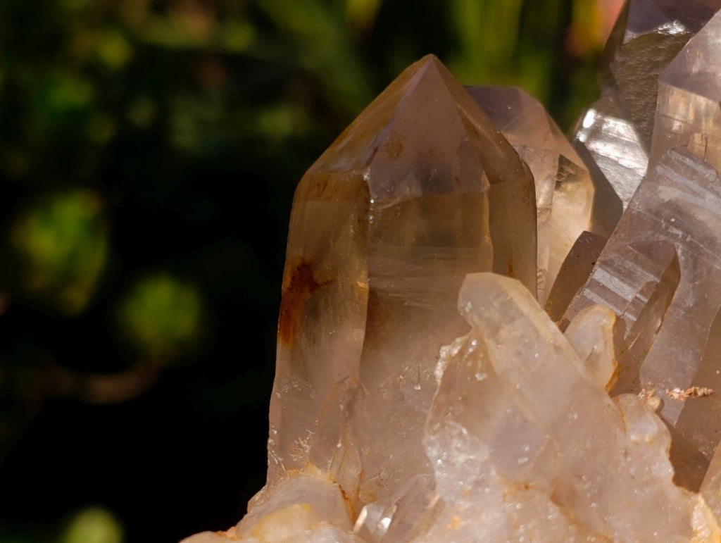 Polished Exquisite Smokey Citrine Crystal Cluster x 1 From Akansobe, Madagascar