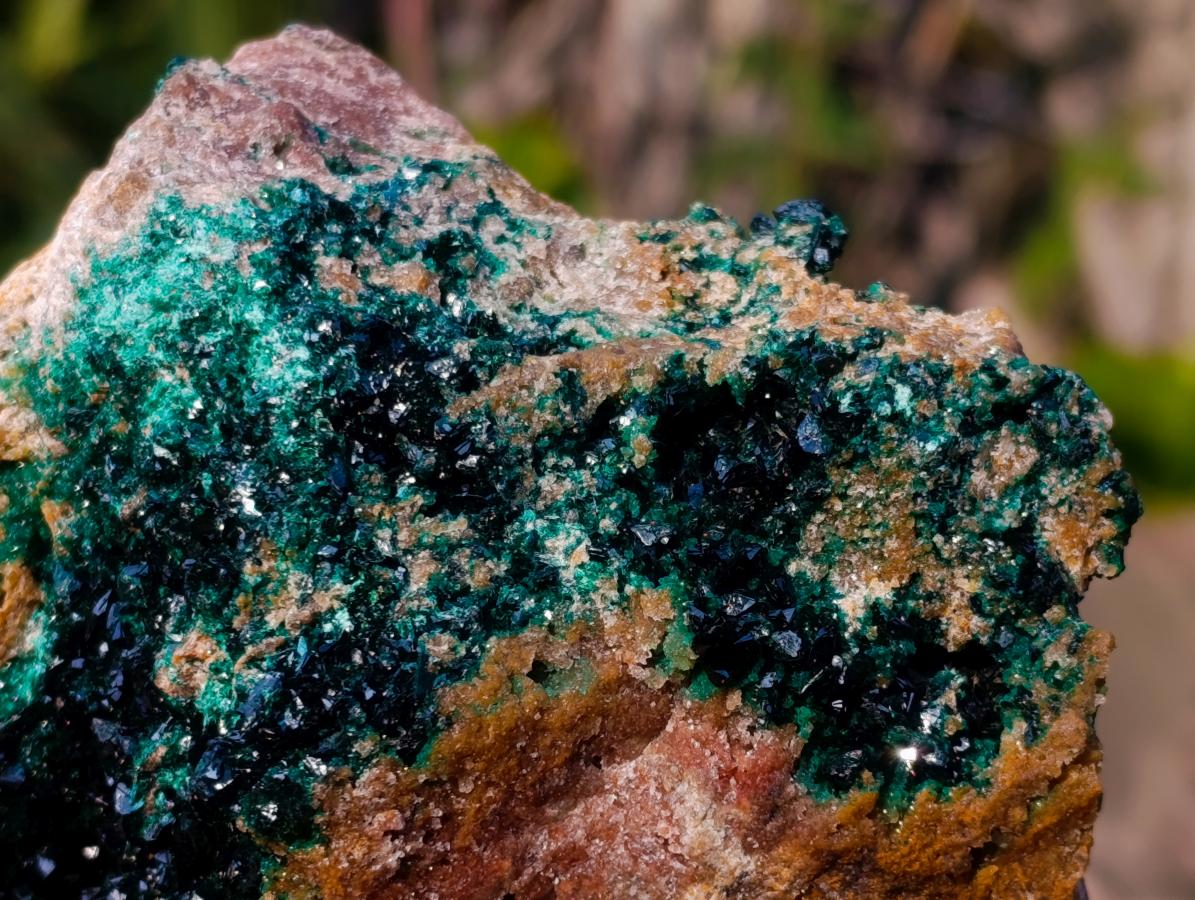 Natural Cabinet Size Crystalline Malachite Specimen x 1 From Tenke Fungurume, Congo