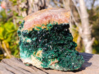 Natural Cabinet Size Crystalline Malachite Specimen x 1 From Tenke Fungurume, Congo