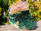 Natural Cabinet Size Crystalline Malachite Specimen x 1 From Tenke Fungurume, Congo