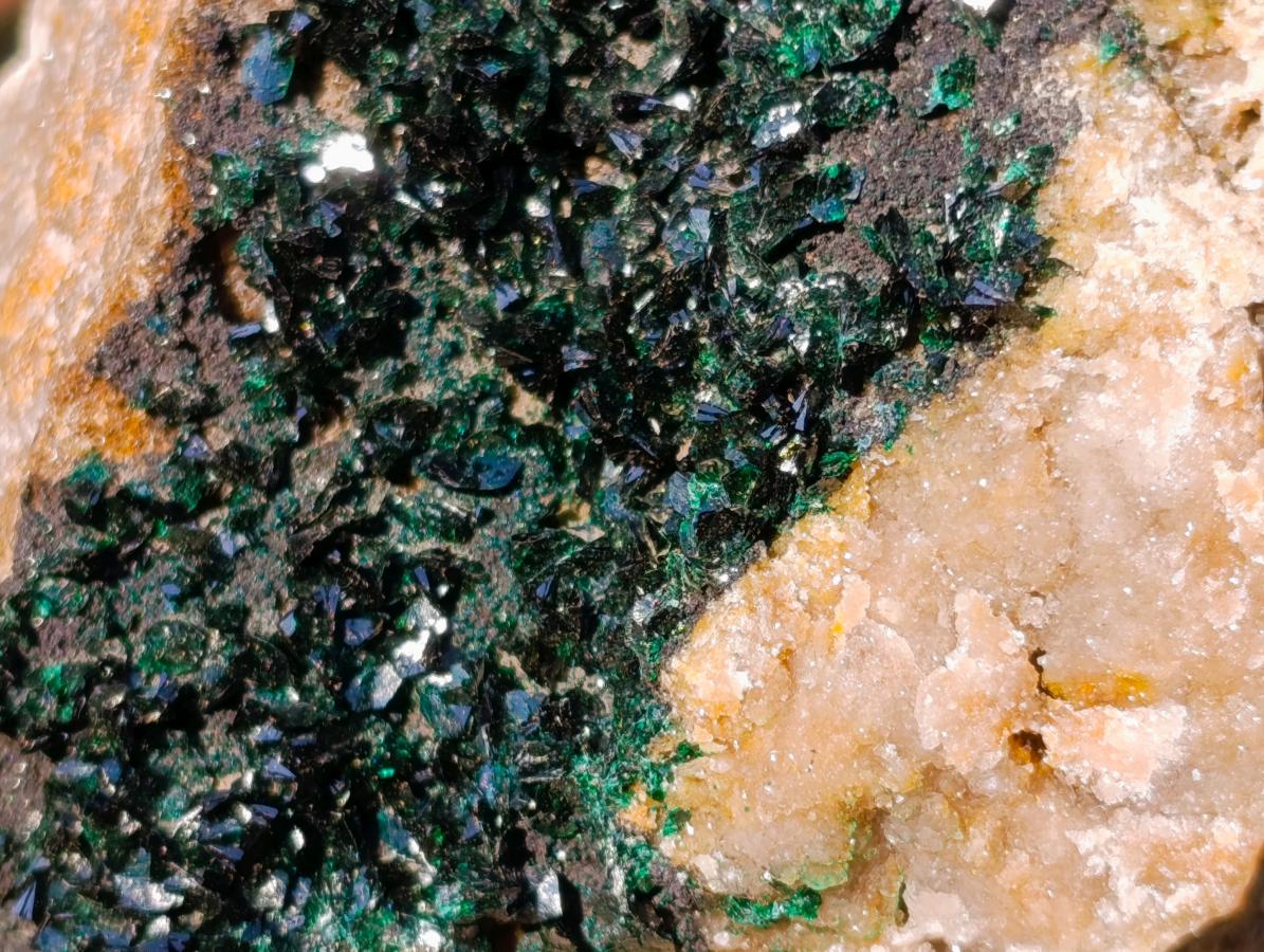 Natural Cabinet Size Crystalline Malachite Specimen x 1 From Tenke Fungurume, Congo
