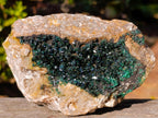 Natural Cabinet Size Crystalline Malachite Specimen x 1 From Tenke Fungurume, Congo