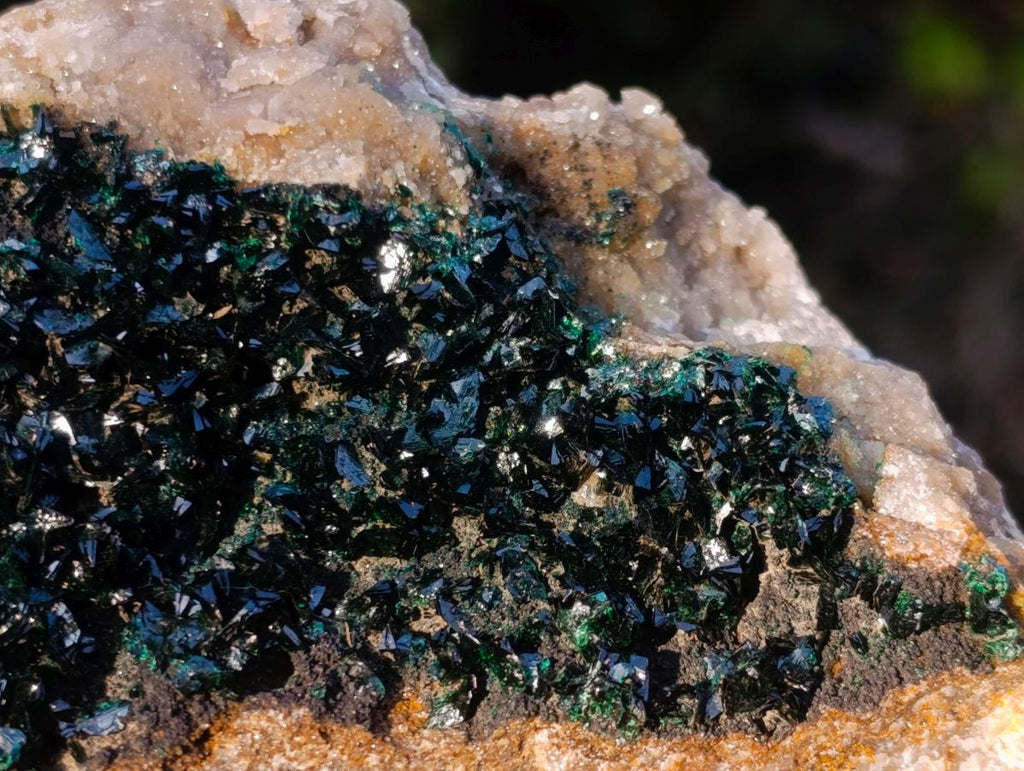 Natural Cabinet Size Crystalline Malachite Specimen x 1 From Tenke Fungurume, Congo