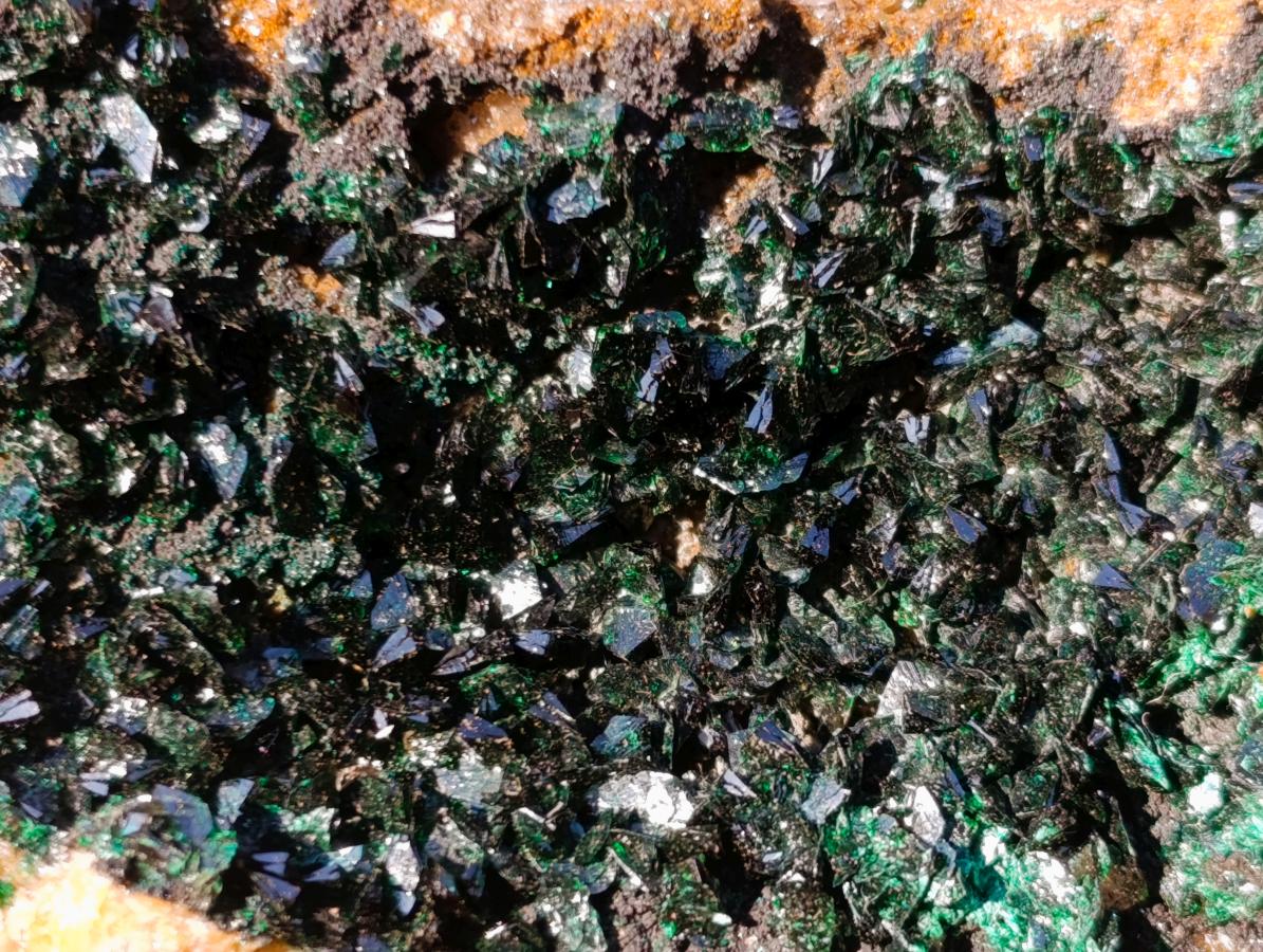Natural Cabinet Size Crystalline Malachite Specimen x 1 From Tenke Fungurume, Congo