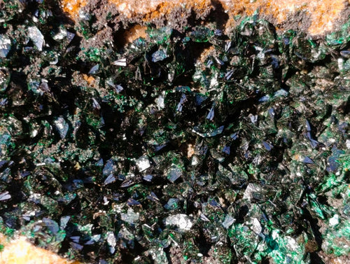Natural Cabinet Size Crystalline Malachite Specimen x 1 From Tenke Fungurume, Congo