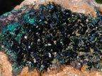 Natural Cabinet Size Crystalline Malachite Specimen x 1 From Tenke Fungurume, Congo