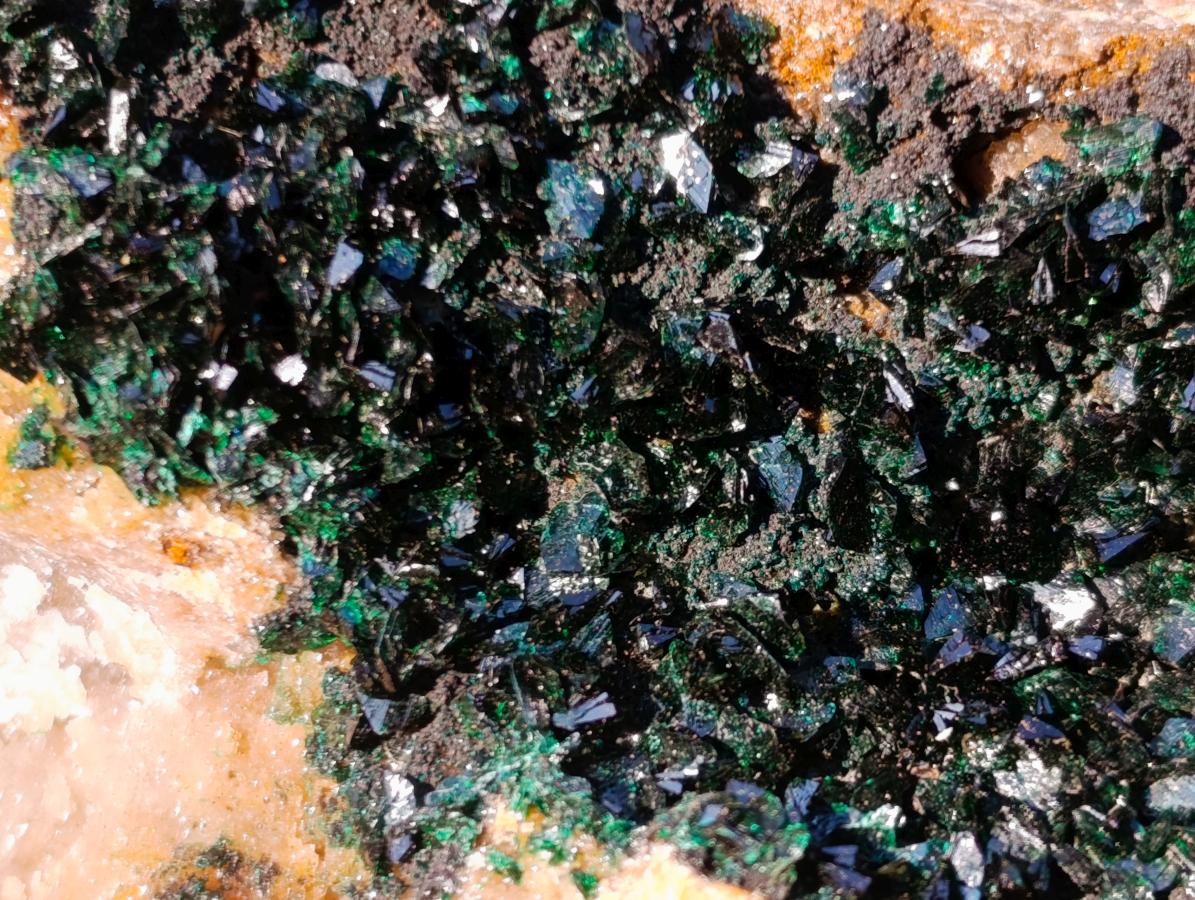 Natural Cabinet Size Crystalline Malachite Specimen x 1 From Tenke Fungurume, Congo