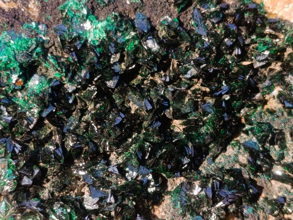 Natural Cabinet Size Crystalline Malachite Specimen x 1 From Tenke Fungurume, Congo