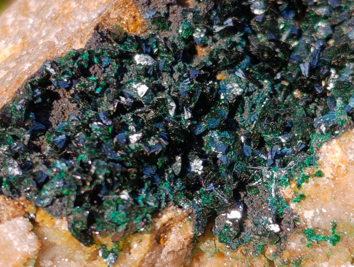 Natural Cabinet Size Crystalline Malachite Specimen x 1 From Tenke Fungurume, Congo
